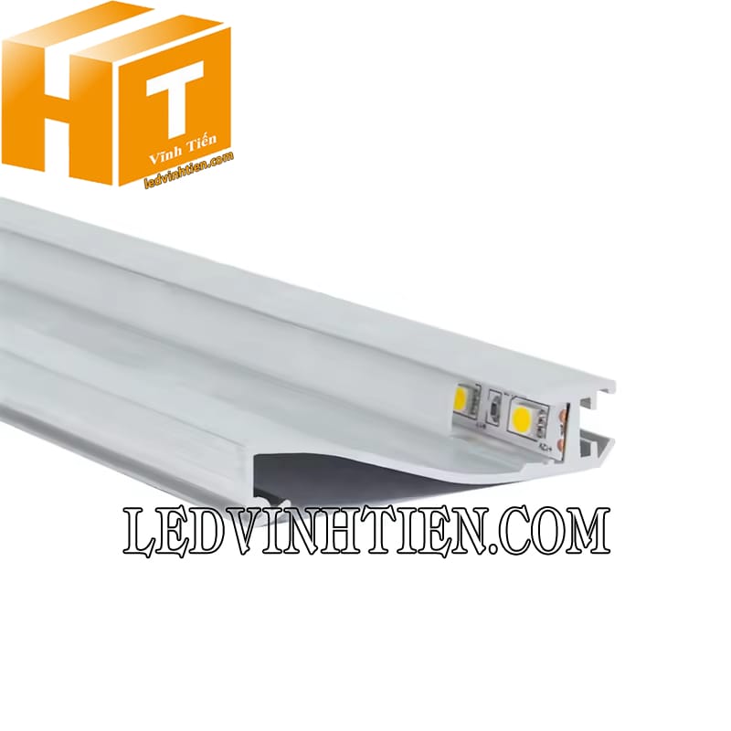 Thanh định hình nhôm hắt tường 80x16mm cao cấp