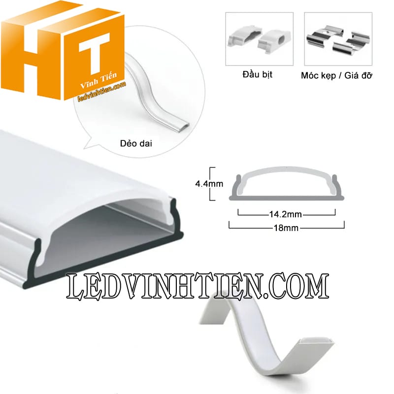 Thanh định hình nhôm uốn dẻo
