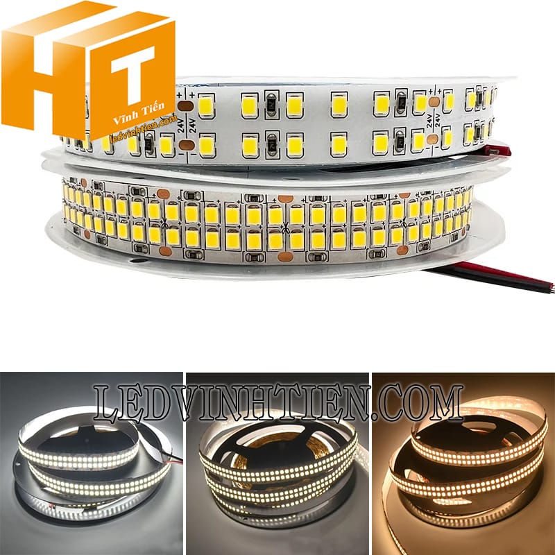 Led dây đôi 2835 dùng cho thanh định hình nhôm