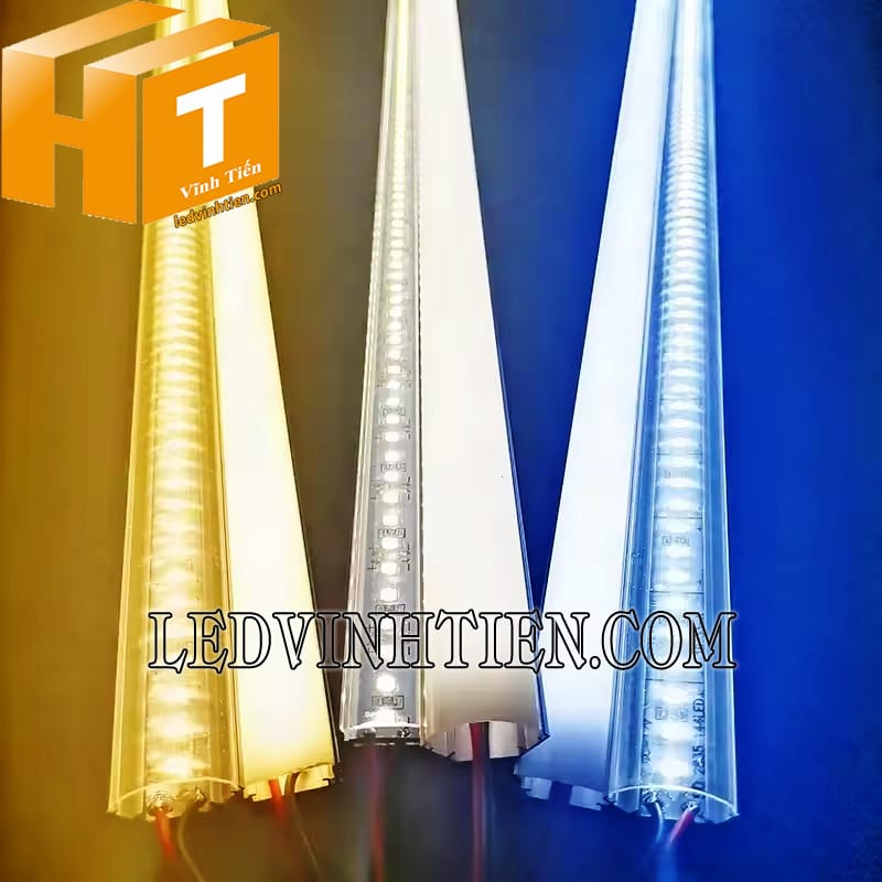 Thanh nhôm led dùng cho máng hợp kim nhôm profile