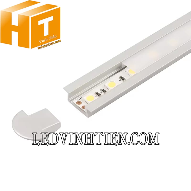 Thanh định hình nhôm chữ YW 22x6mm giá rẻ