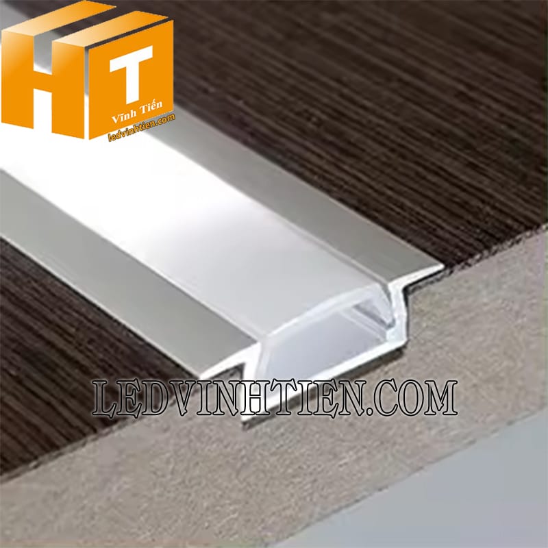 Thanh định hình nhôm YW gắn âm tường 22x6mm