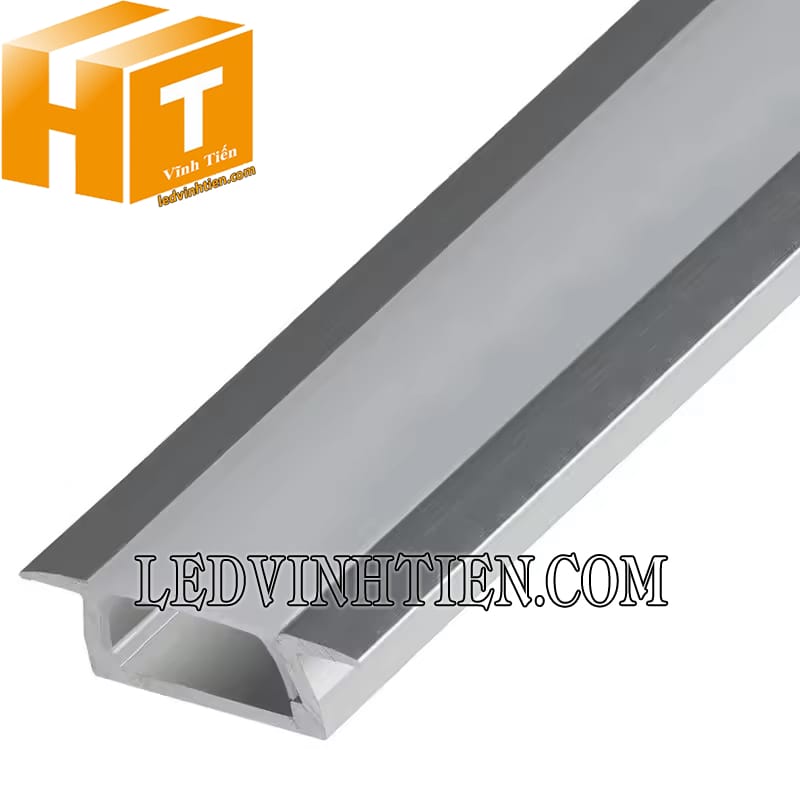 Thanh nhôm định hình YW âm tường 22x6mm