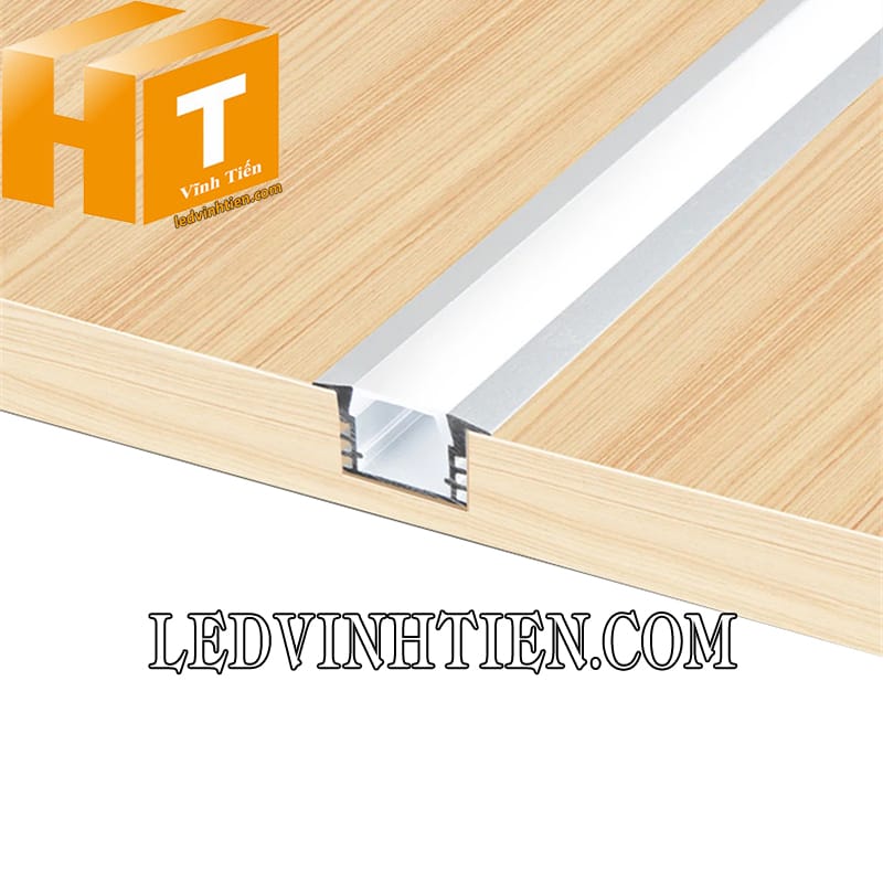 Thanh định hình nhôm âm tường 25x12mm