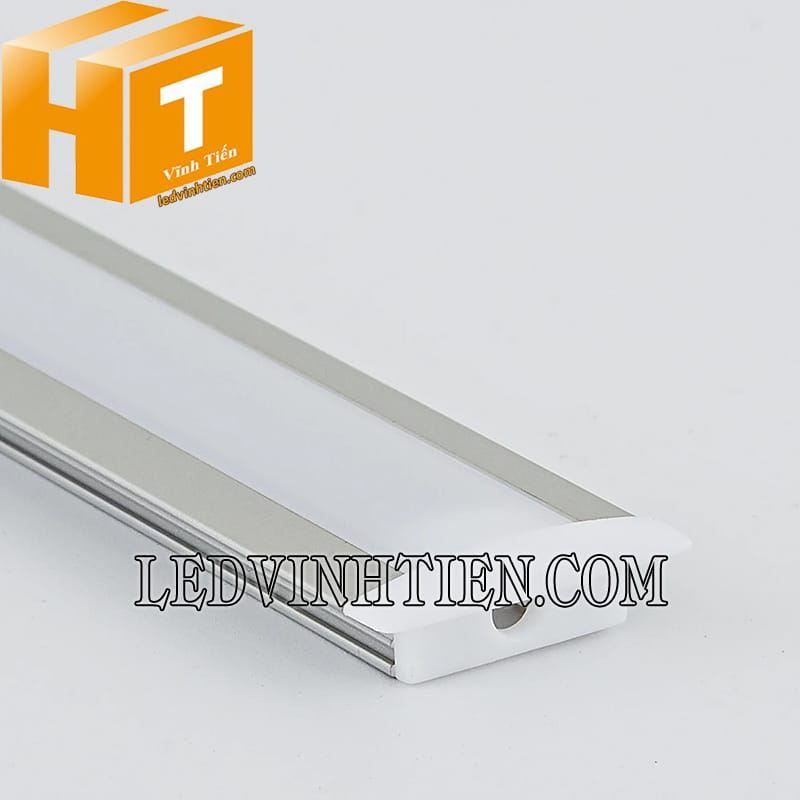 Bộ thanh nhôm định hình led dây âm tường