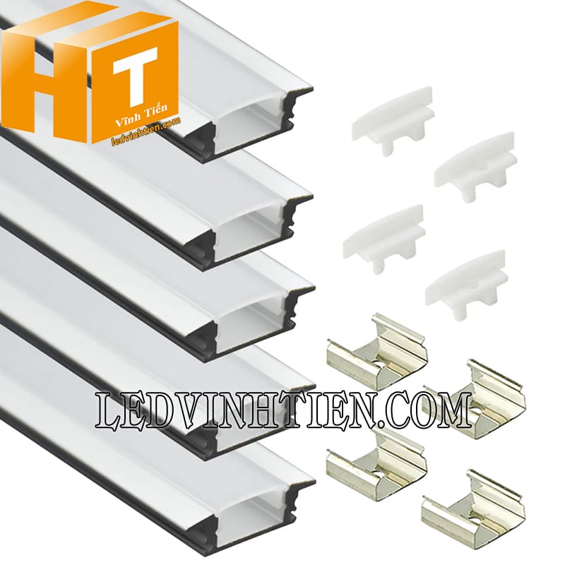 Bộ thanh nhôm YW 25x7mm cao cấp