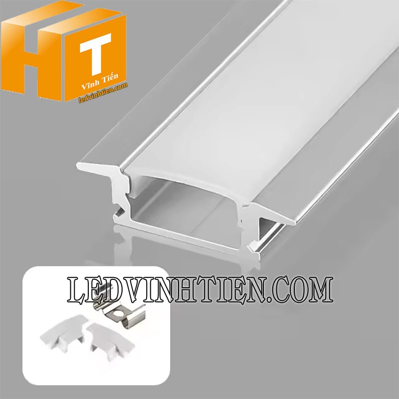 Bộ thanh nhôm YW 25x7mm loại tốt