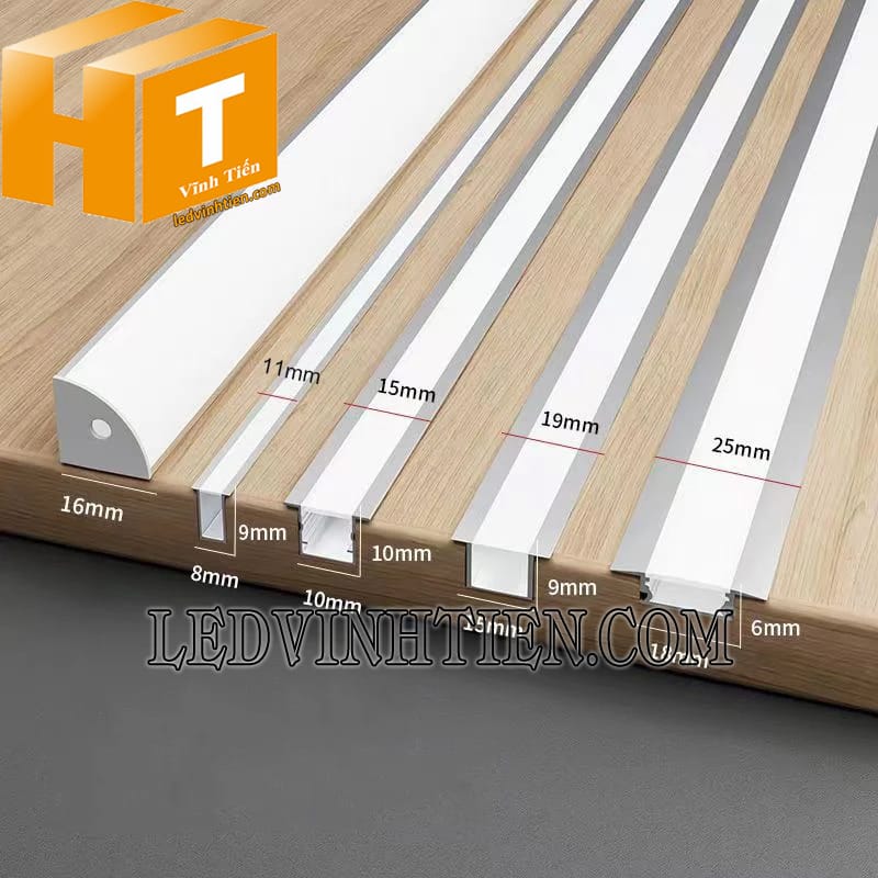 Thanh nhôm định hình led dây cao cấp