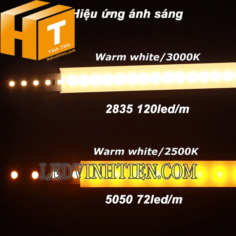 Thanh nhôm định hình led dây loại tốt