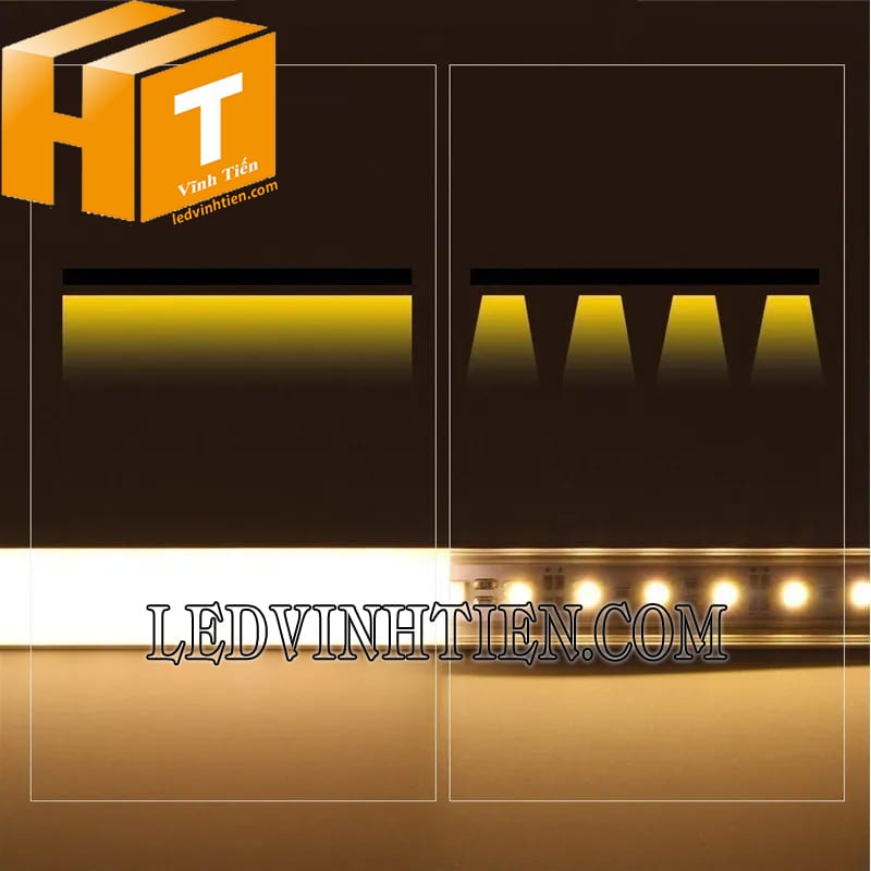 Thanh nhôm profile cho led dây