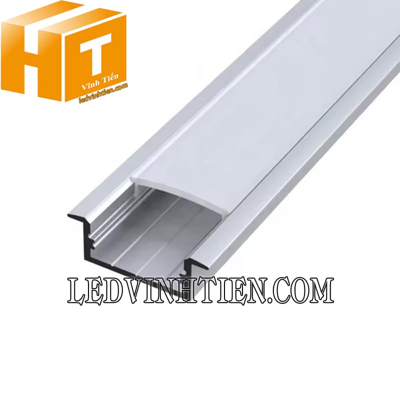 Thanh nhôm định hình chữ YW âm 30x10mm cao cấp