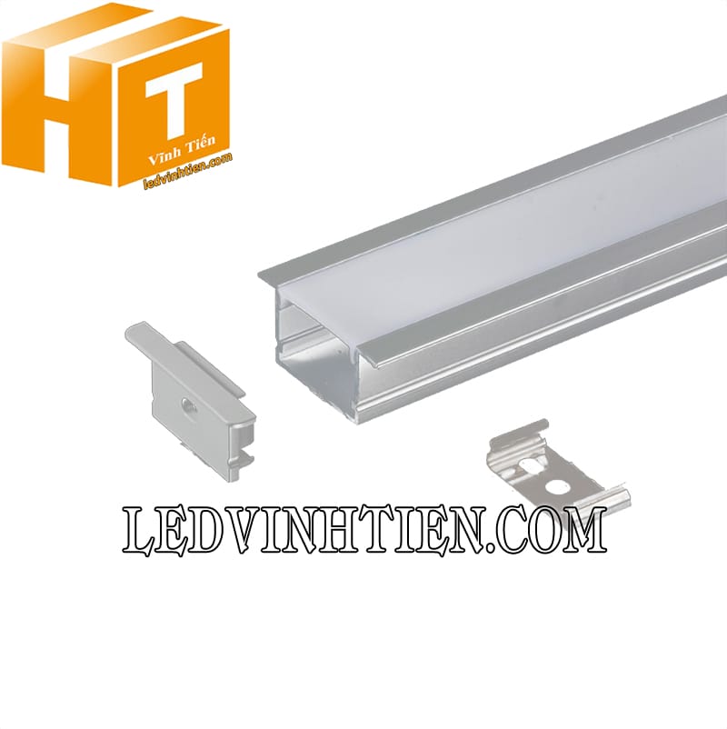 Bộ thanh nhôm định hình chữ YW 44x20mm