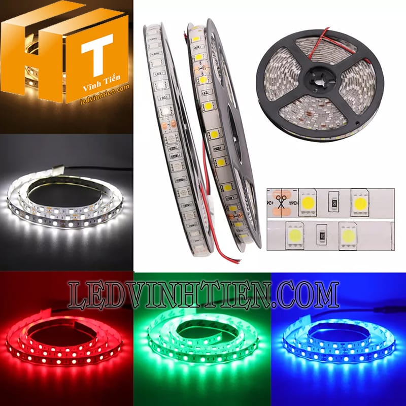 Led dây dán dùng cho thanh định hình nhôm