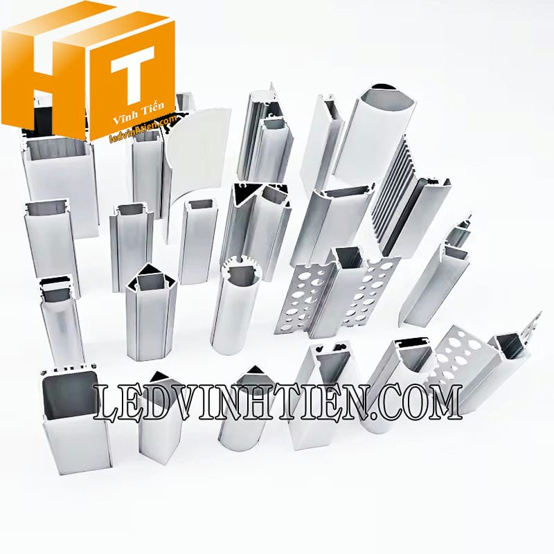 Thanh nhôm định hình đèn led giá rẻ