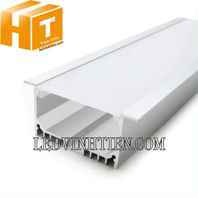 Thanh nhôm chữ YW định hình led dây