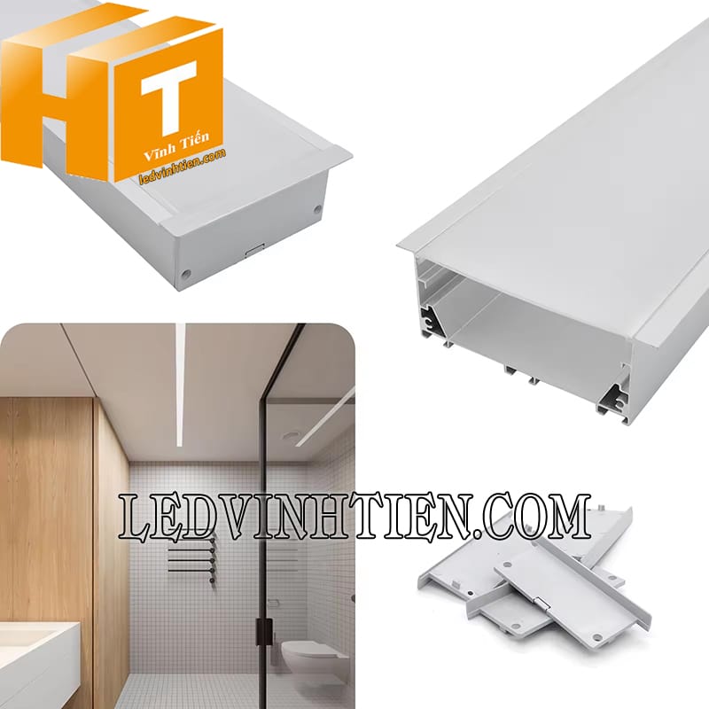 Thanh nhôm định hình YW 76x35mm