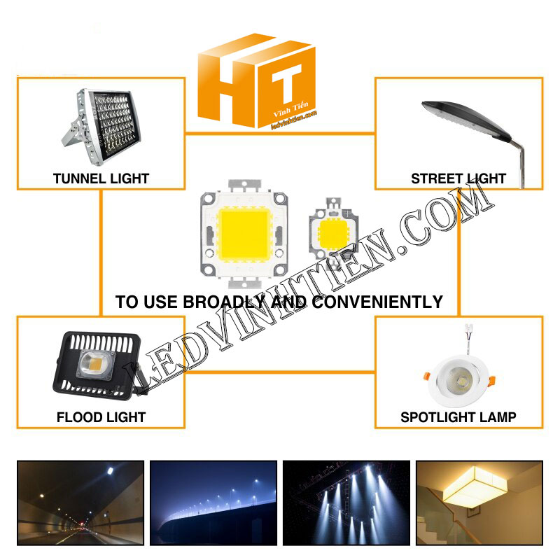 Tim đèn pha 50W màu đỏ