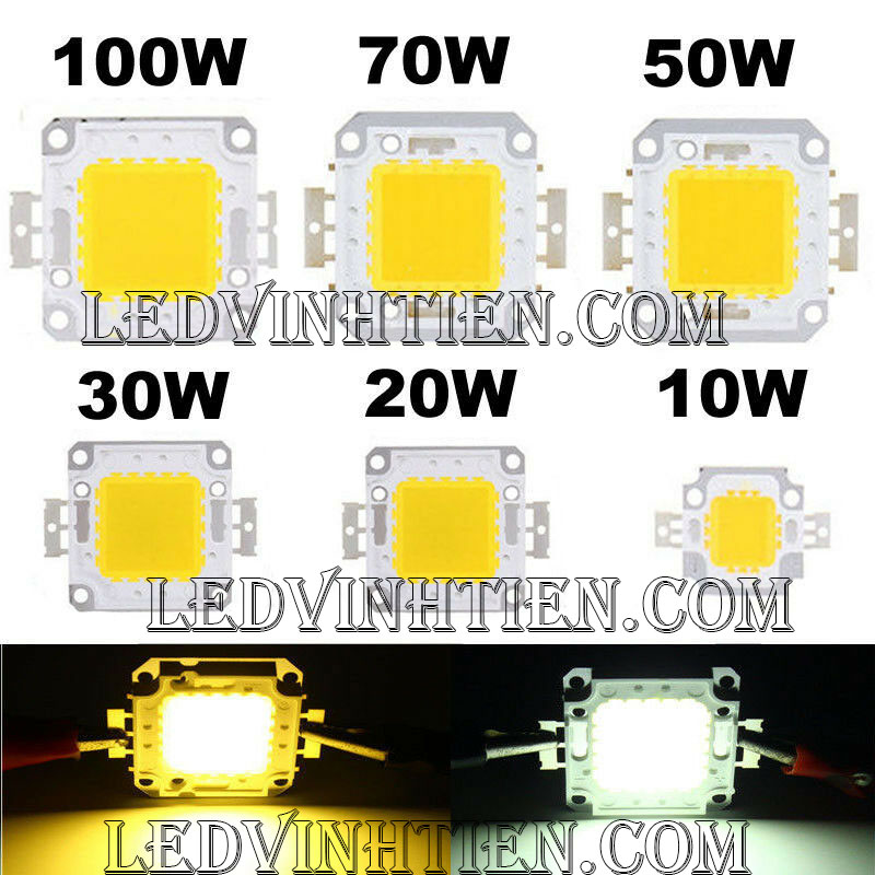 Tim đèn pha 50W màu vàng