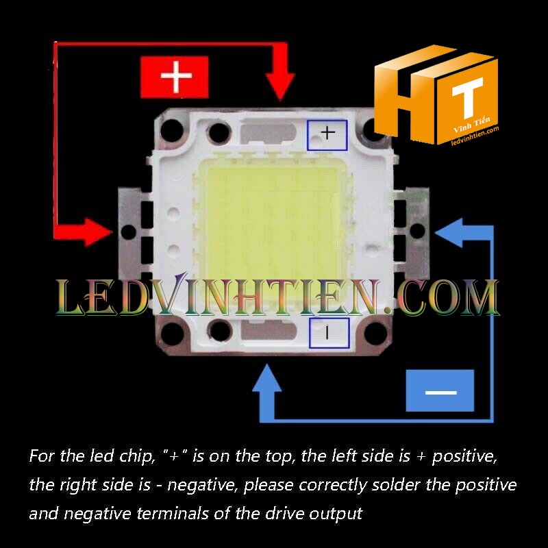 Tim đèn pha 50W trung tính (4000K-4500K) loại tốt, giá rẻ, chất lượng, ledvinhtien.com