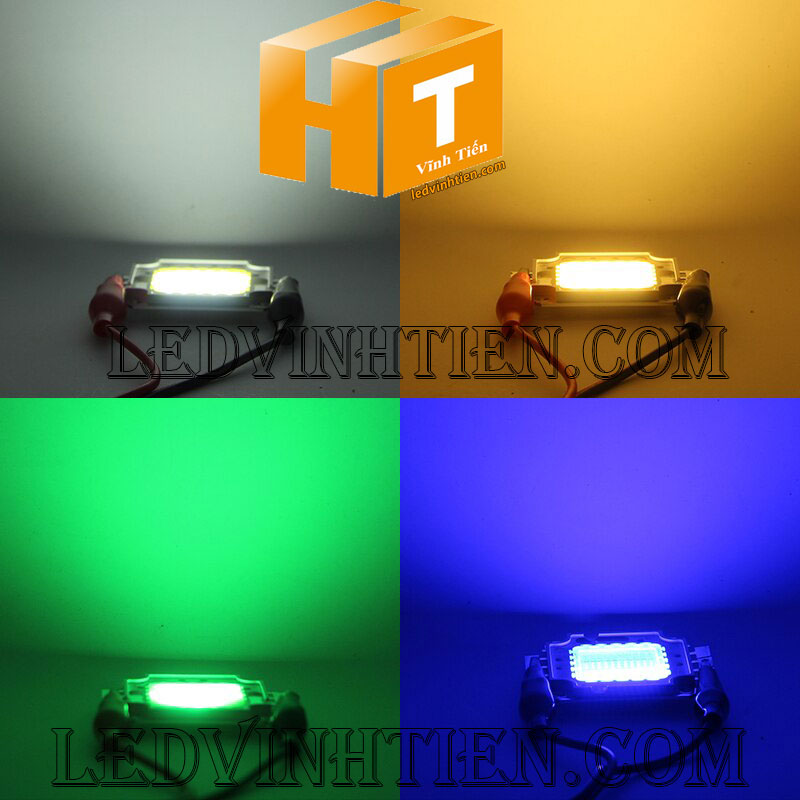 Tim đèn pha 50W xanh dương loại tốt, giá rẻ, chất lượng, Ledvinhtien.com