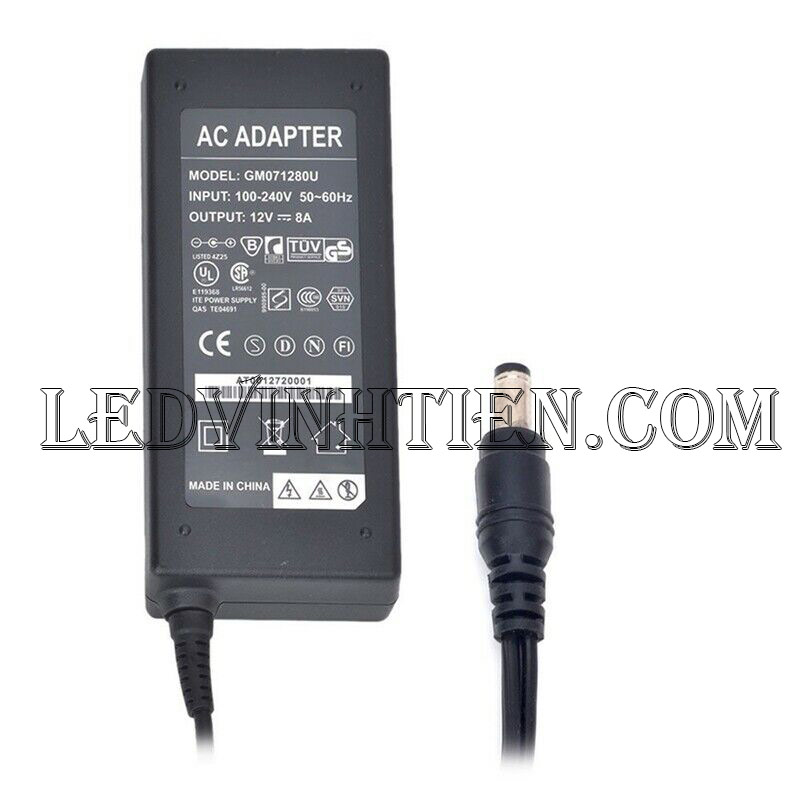 Adapter 12v 8a hay còn gọi nguồn adapter, adaptor 12V 8A nhỏ được cấp nguồn DC12V camera, Led quảng cáo, led hắt, led module, các loại đèn led chiếu sáng, như led thanh, led module, led dây, bơm mước mini, tự động hóa, BOARD MẠCH ĐIỆN TỬ XEM hình ảnh chụp mọi góc cạnh của nguồn adapter 12v 8a 96W loại tốt, giá rẻ, chất lượng, đủ ampe, có quạt, nhôm tản nhiệt, sản phẩm chính hãng ledvinhtien.com Hình ảnh chụp mọi góc cạnh của adapter DC12V 8A chính hãng led vĩnh tiến