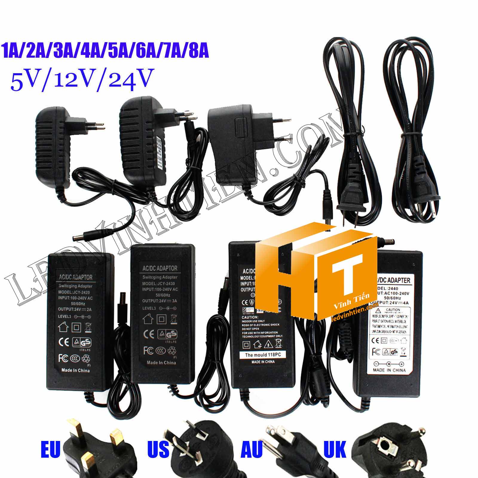Adapter 12v 8a hay còn gọi nguồn adapter, adaptor 12V 8A nhỏ được cấp nguồn DC12V camera, Led quảng cáo, led hắt, led module, các loại đèn led chiếu sáng, như led thanh, led module, led dây, bơm mước mini, tự động hóa, BOARD MẠCH ĐIỆN TỬ XEM hình ảnh chụp mọi góc cạnh của nguồn adapter 12v 8a 96W loại tốt, giá rẻ, chất lượng, đủ ampe, có quạt, nhôm tản nhiệt, sản phẩm chính hãng ledvinhtien.com Hình ảnh chụp mọi góc cạnh của adapter DC12V 8A chính hãng led vĩnh tiến