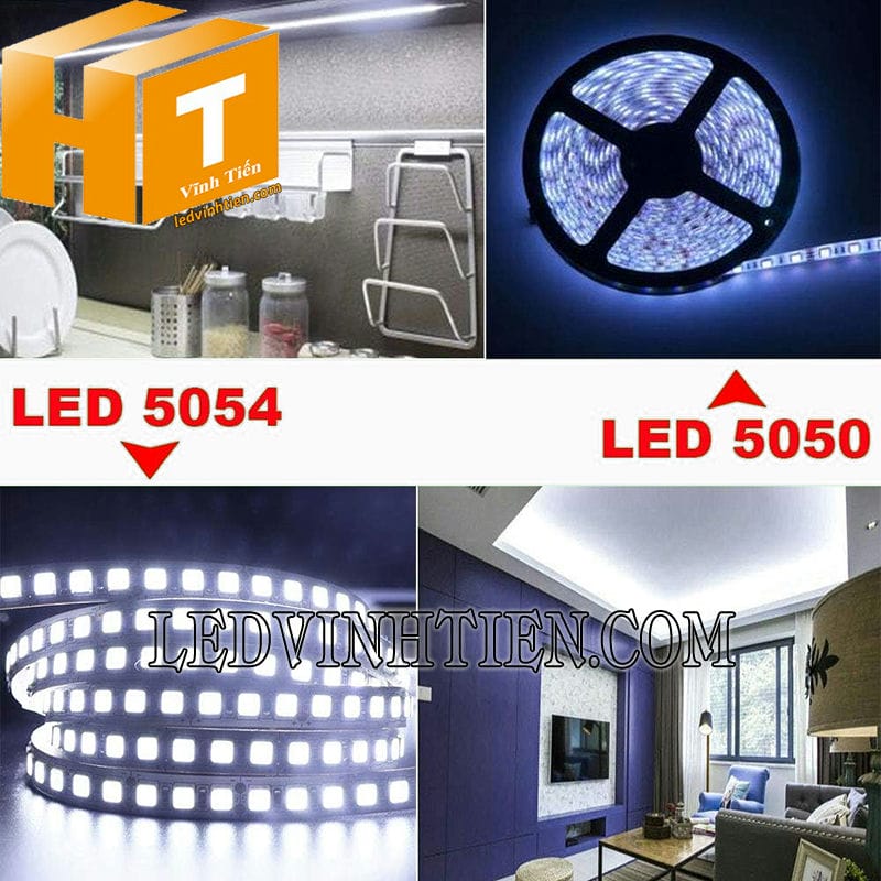 Dây đèn led 5054 ánh sáng trắng