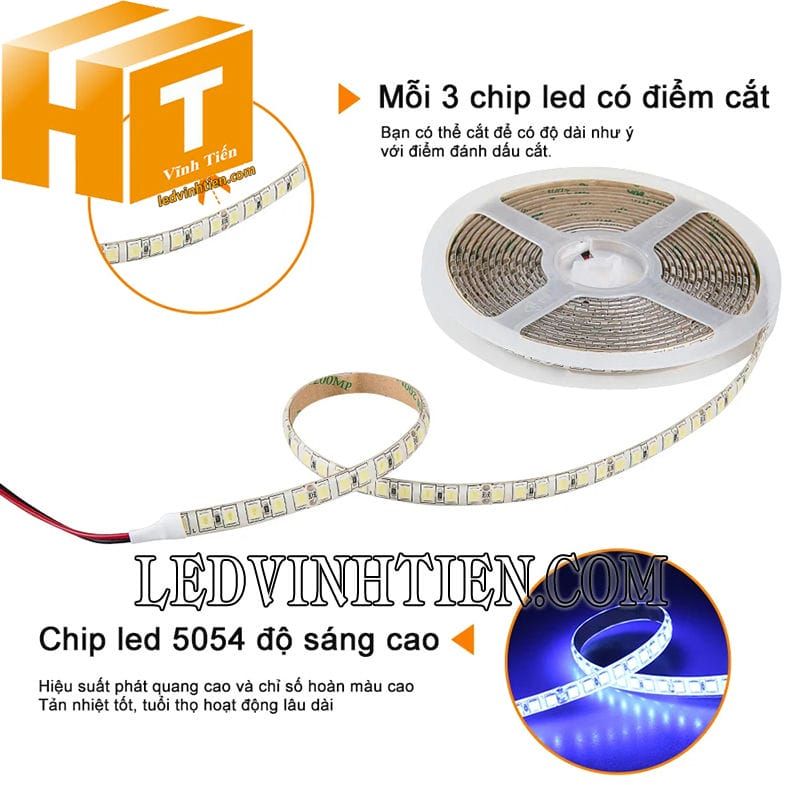 Led dây 5054 12V cap cấp