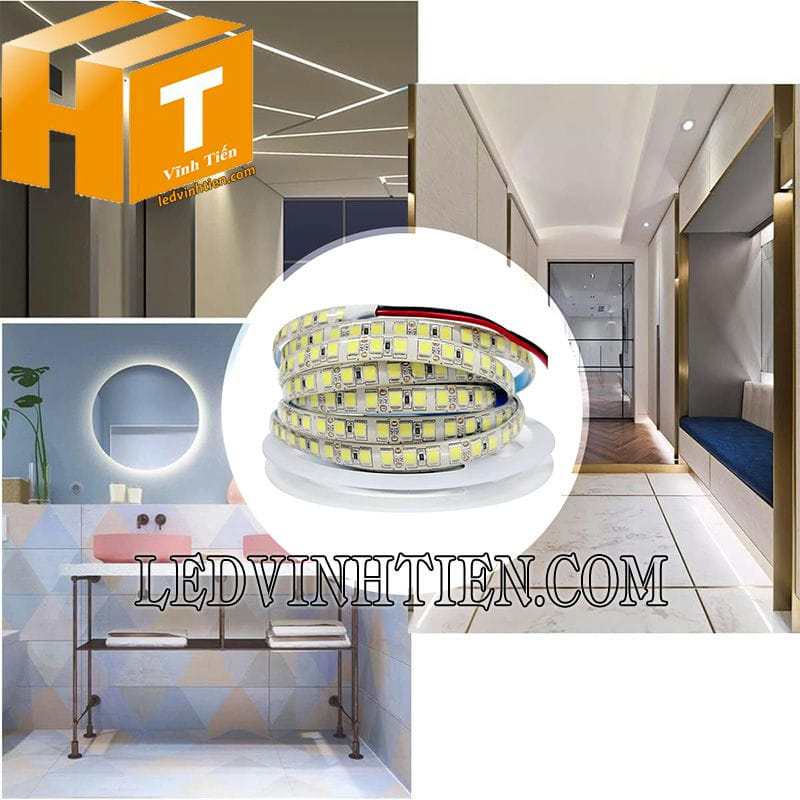 Led dây dán 5054 12V dùng trang trí nội thất