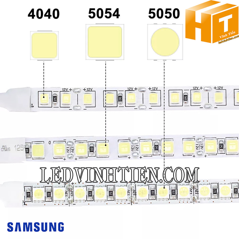 Led dây 12V Samsung 120 led/m giá rẻ