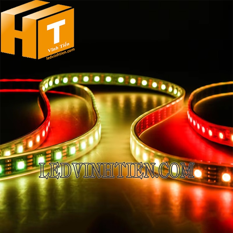 Dây led full màu 2815 bọc ống