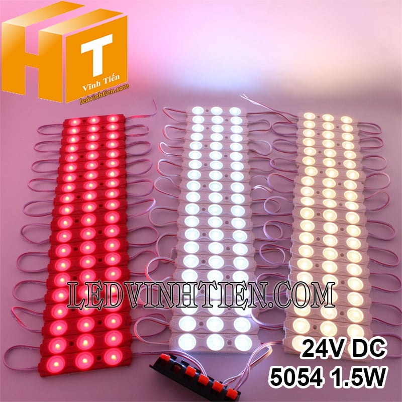 Led hắt 3 bóng mắt lồi dùng điện 24V