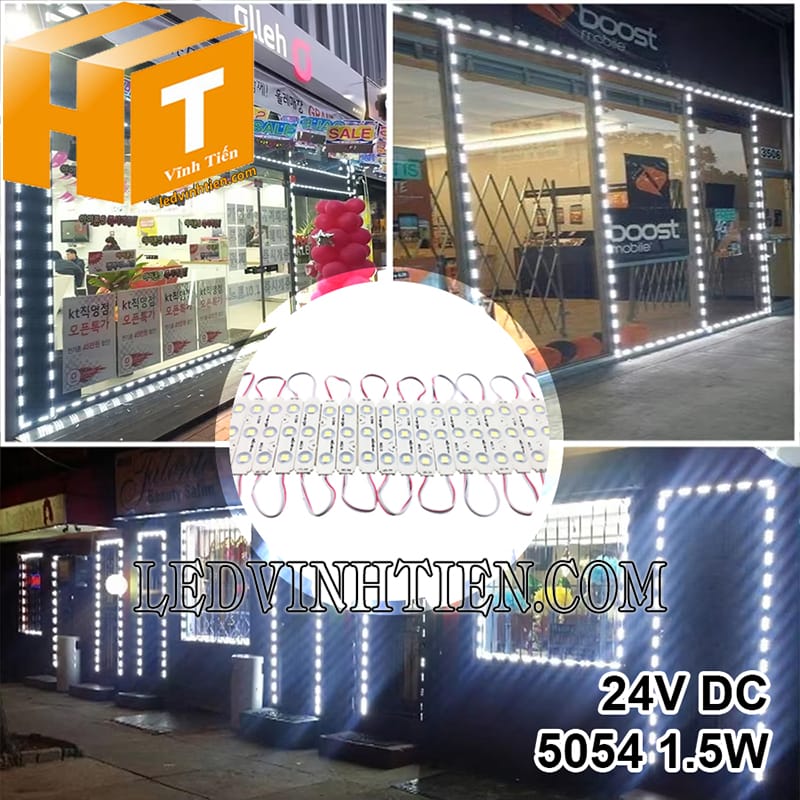Đèn led module 3 bóng màu trắng