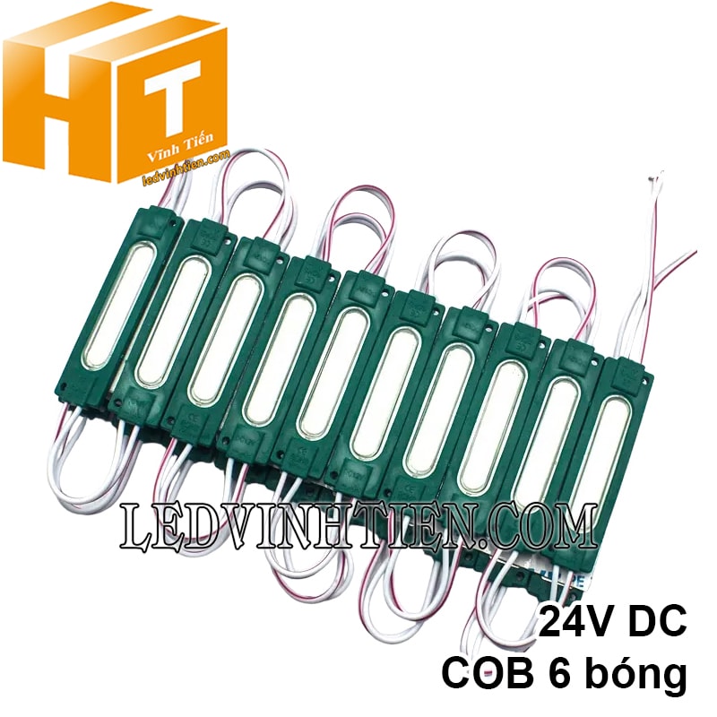 Led module 6 bóng COB 24V