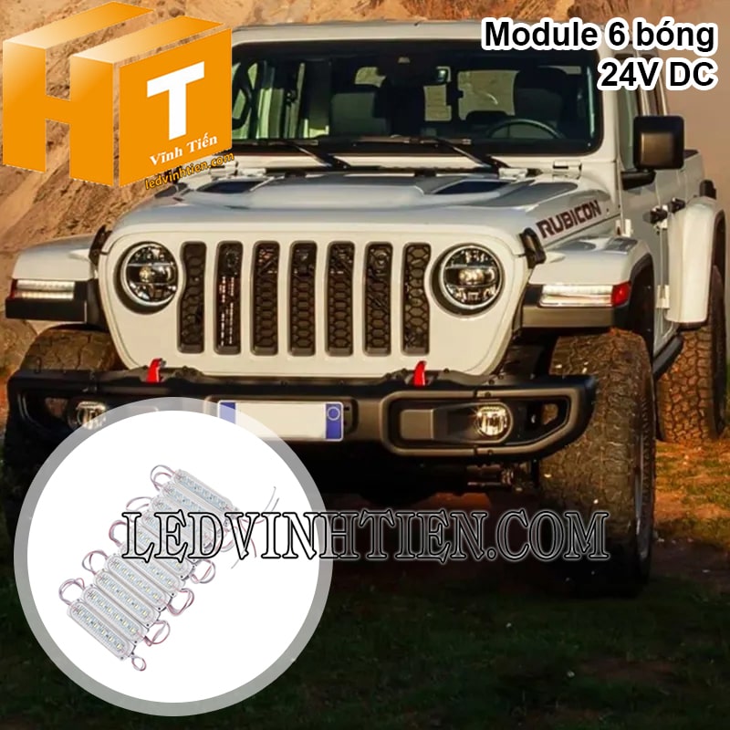 Đèn led module 6 bóng 24V DC