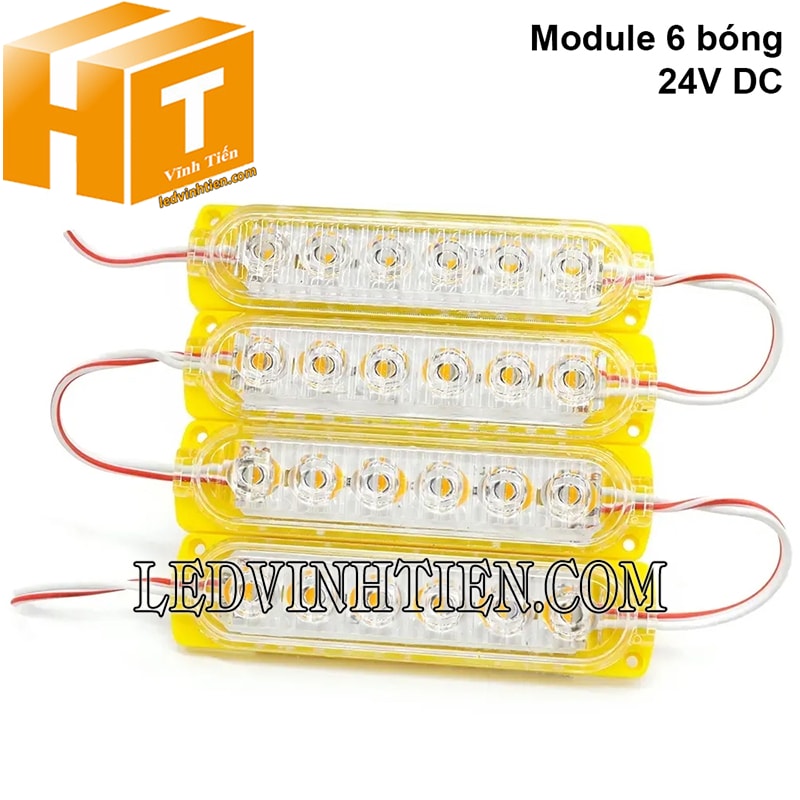 Đèn led hắt 6 bóng 24V siêu sáng