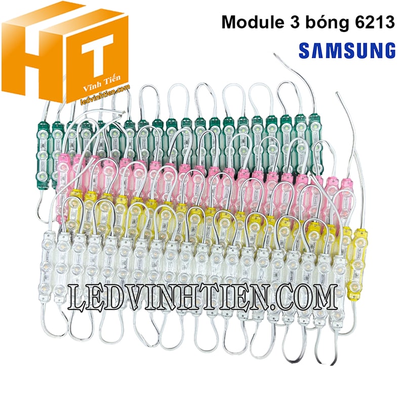 Đèn led module 3 bóng Hàn Quốc