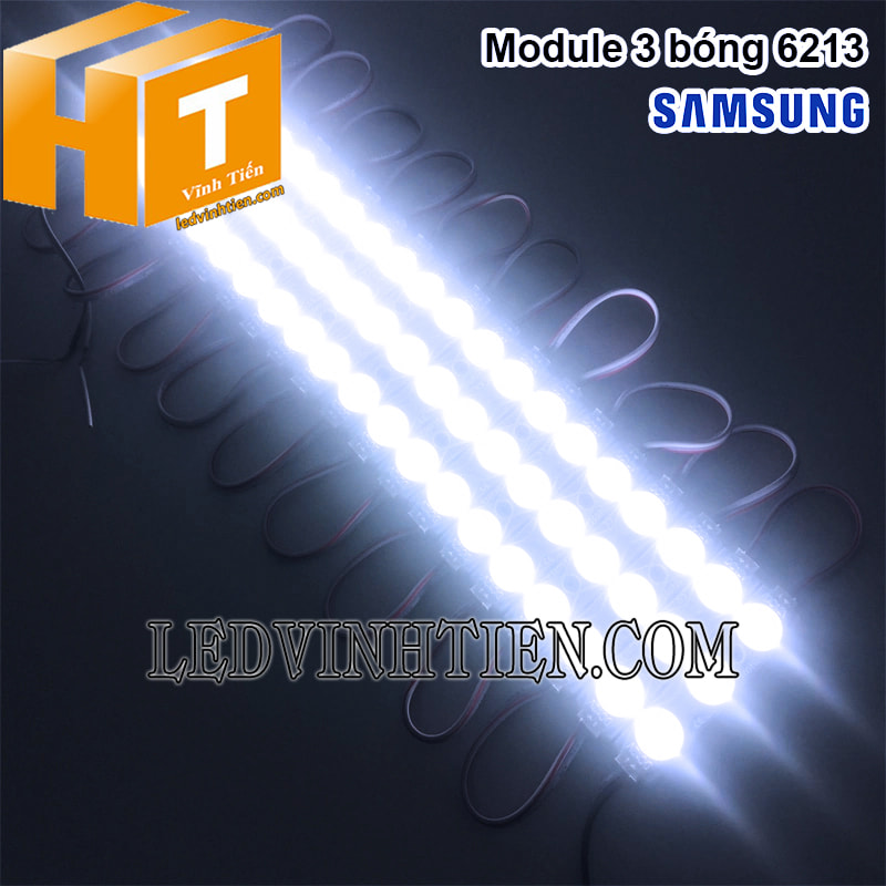 Led hắt 3 bóng Hàn Quốc ánh sáng trắng