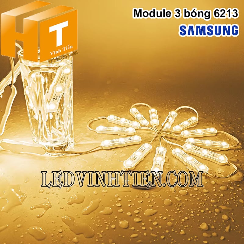 Đèn led hắt 3 mắt Hàn Quốc chống nước
