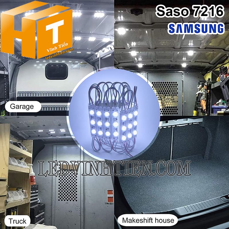 Led module 3 bóng Samsung màu trắng