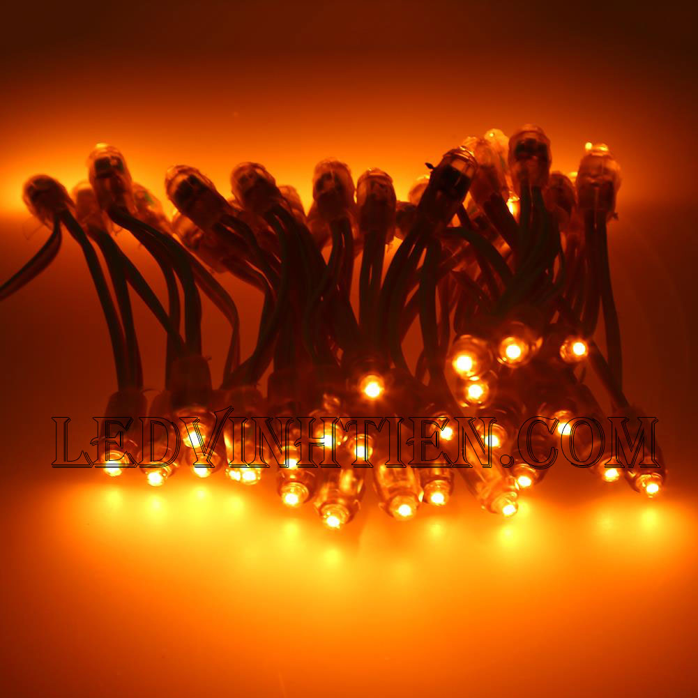 Led đúc f5 màu đỏ loại tốt, giá rẻ, siêu sáng, chiếu sáng ngoài trời, trong nhà