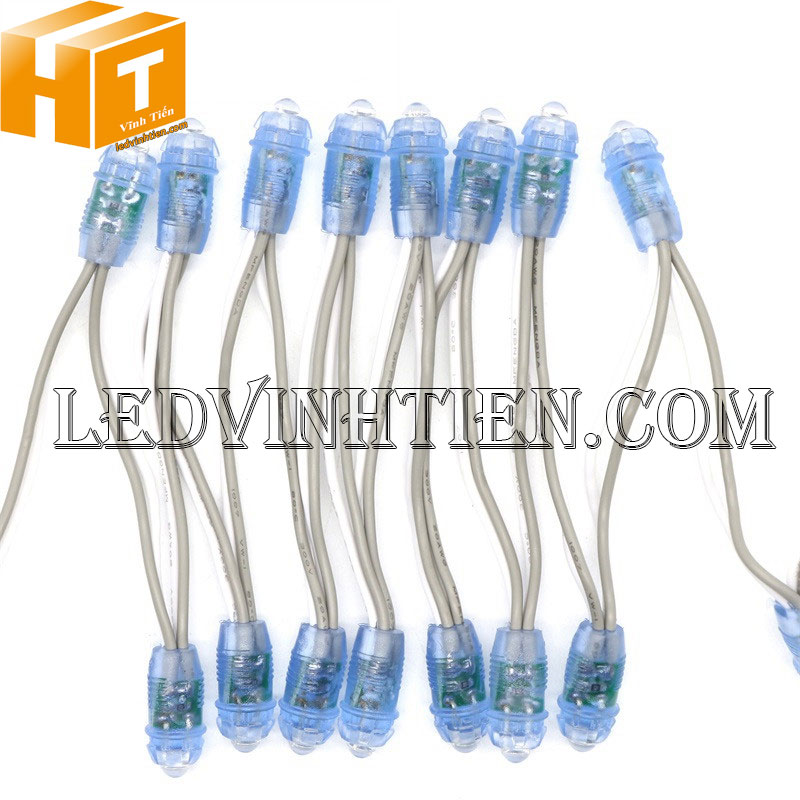 Led đúc f5 màu vàng loại tốt, giá rẻ, siêu sáng, chiếu sáng ngoài trời, trong nhà