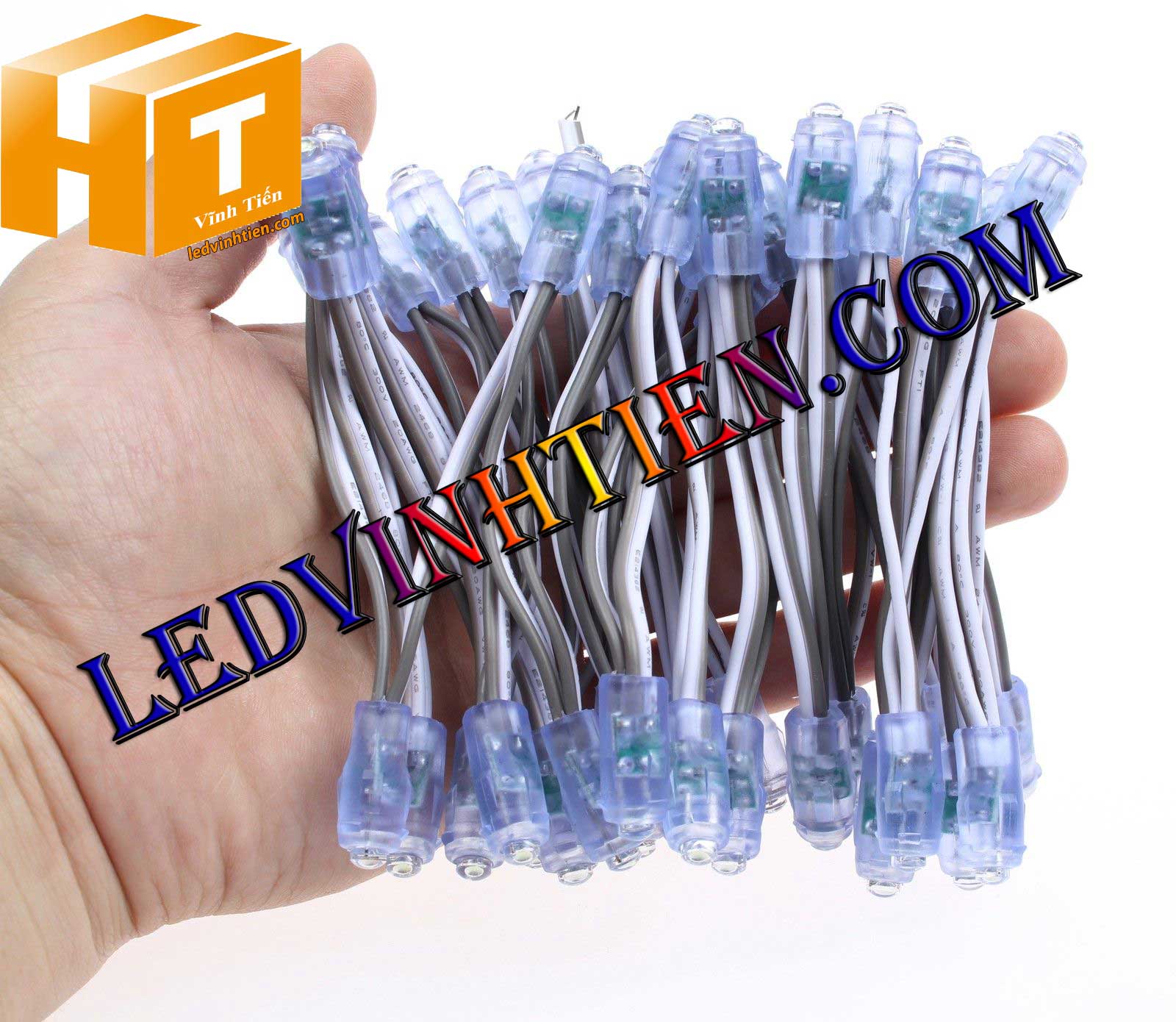 Led đúc f5 màu vàng loại tốt