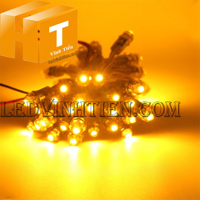 Led đúc f5 màu vàng loại tốt