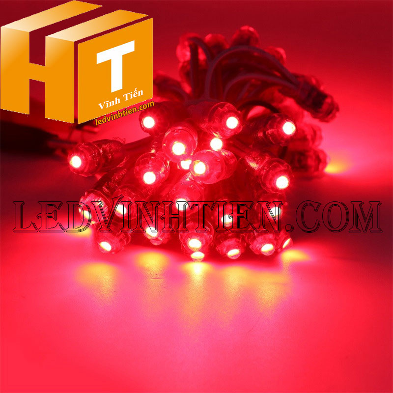 Led đúc f5 màu xanh dương loại tốt, giá rẻ, siêu sáng, chiếu sáng ngoài trời, trong nhà