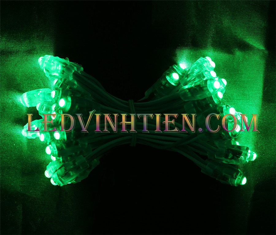 Phân phối sỉ bóng led đúc F5 màu xanh dương loại tốt, giá rẻ, siêu sáng, dùng ngoài trời, hắt bảng hiệu đèn quảng cáo, ledvinhtien.com