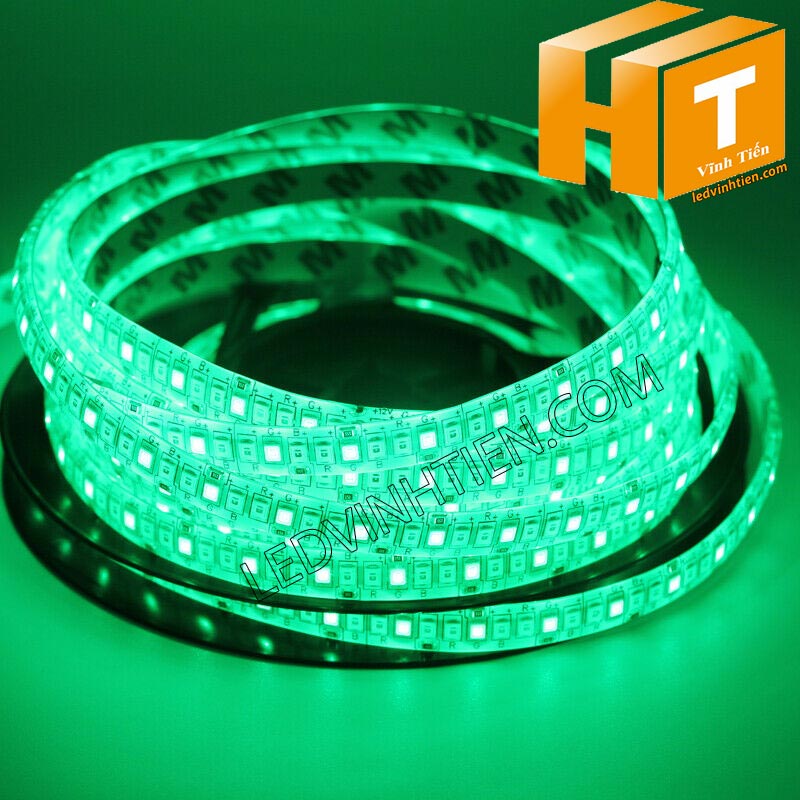 LEDVINHTIEN.COM,  ĐÈN LED DÂY DÁN 12V CHÍP LED SMD 5050 MÀU XANH LÁ LOẠI TỐT, GIÁ RẺ, CHẤT LƯỢNG, CHÍNH HÃNG LEDVINHTIEN.COM, SIÊU SÁNG, DÙNG CHIẾU SÁNG NỘI THẤT, NGOÀI TRỜI, TRANG TRÍ TRẦN, HẮT TỦ KÍNH, KỆ, QUẦY BAR, KARAOKE, QUÁN CÀ PHÊN, NHÀ HÀNG, KHÁCH SẠN, HÌNH ẢNH CHỤP NHIỀU GÓC CẠNH CỦA SẢN PHẨM