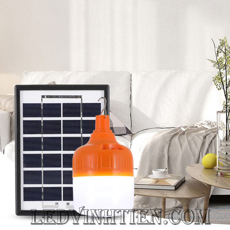 Đèn led búp năng lượng mặt trời 50W. sử dụng năng lượng mặt trời chiếu sáng từ 3-5 năm không lo tốn tiền điện,  hiêu JINDIAN, Thời gian chiếu sáng đến 12-14 giờ liên tục, Đèn có tính năng tự động bật khi trời tối và tắt khi trời sáng.  Lắp đặt dễ dàng, phù hợp mọi địa hình,  Thắp sáng suốt đêm, tránh xa sự dòm ngó của trộm cắp  Kèm theo điều khiển bật/tắt từ xa và chế độ hằng giờ hiện đại giúp cuộc sống của bạn dễ dàng và tiện lợi hơn bao giờ hết.  Tấm pin công nghệ Poly, tuổi thọ lên đến 10-12 năm. Thích hợp lắp đặt trong nhà, các ki ốt, nhà hàng, trên tàu thuyền. sản phẩm đèn năng lượng dùng ngoài trời, loại tốt, giá rẻ, chất lượng, siêu sáng, cảm úng chuyển động, chính hãng ledvinhtien.com