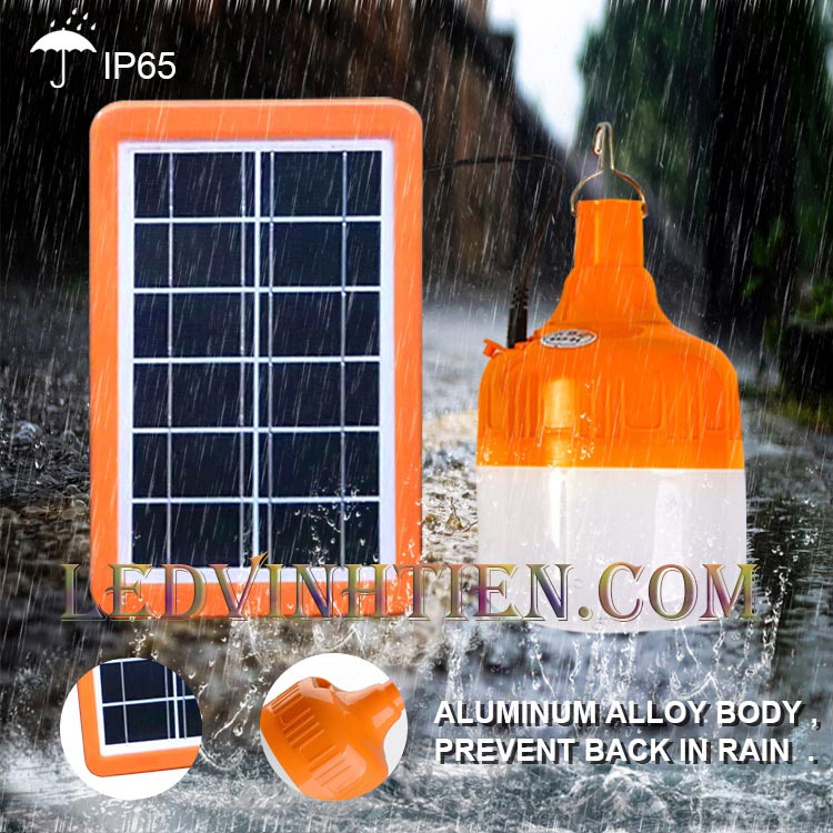 Đèn led búp năng lượng mặt trời 50W. sử dụng năng lượng mặt trời chiếu sáng từ 3-5 năm không lo tốn tiền điện,  hiêu JINDIAN, Thời gian chiếu sáng đến 12-14 giờ liên tục, Đèn có tính năng tự động bật khi trời tối và tắt khi trời sáng.  Lắp đặt dễ dàng, phù hợp mọi địa hình,  Thắp sáng suốt đêm, tránh xa sự dòm ngó của trộm cắp  Kèm theo điều khiển bật/tắt từ xa và chế độ hằng giờ hiện đại giúp cuộc sống của bạn dễ dàng và tiện lợi hơn bao giờ hết.  Tấm pin công nghệ Poly, tuổi thọ lên đến 10-12 năm. Thích hợp lắp đặt trong nhà, các ki ốt, nhà hàng, trên tàu thuyền. sản phẩm đèn năng lượng dùng ngoài trời, loại tốt, giá rẻ, chất lượng, siêu sáng, cảm úng chuyển động, chính hãng ledvinhtien.com