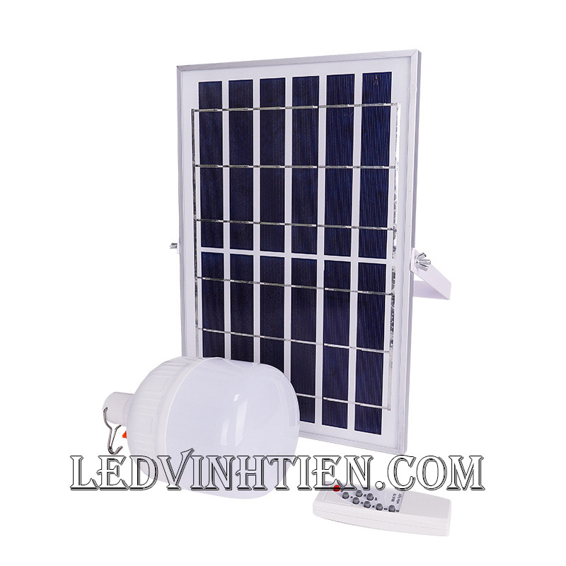 Đèn led búp năng lượng mặt trời 60W. sử dụng năng lượng mặt trời chiếu sáng từ 3-5 năm không lo tốn tiền điện,  hiêu JINDIAN, Thời gian chiếu sáng đến 12-14 giờ liên tục, Đèn có tính năng tự động bật khi trời tối và tắt khi trời sáng.  Lắp đặt dễ dàng, phù hợp mọi địa hình,  Thắp sáng suốt đêm, tránh xa sự dòm ngó của trộm cắp  Kèm theo điều khiển bật/tắt từ xa và chế độ hằng giờ hiện đại giúp cuộc sống của bạn dễ dàng và tiện lợi hơn bao giờ hết.  Tấm pin công nghệ Poly, tuổi thọ lên đến 10-12 năm. Thích hợp lắp đặt trong nhà, các ki ốt, nhà hàng, trên tàu thuyền. sản phẩm đèn năng lượng dùng ngoài trời, loại tốt, giá rẻ, chất lượng, siêu sáng, cảm úng chuyển động, chính hãng ledvinhtien.com